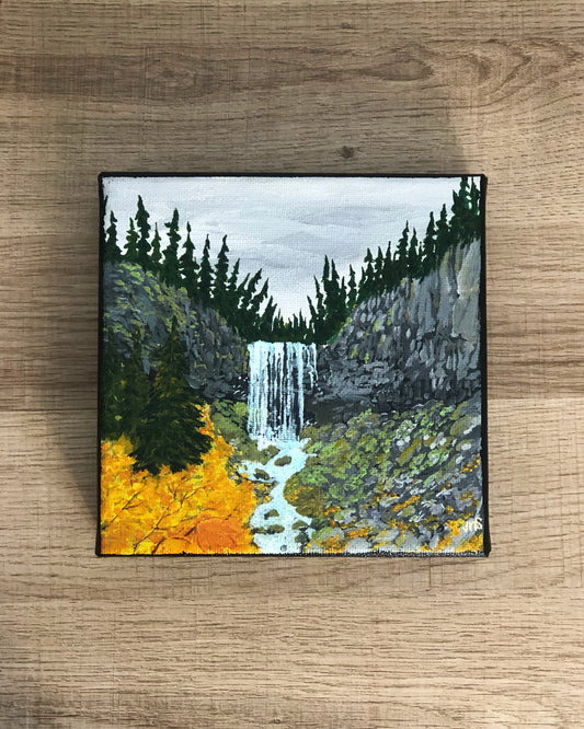 "Tamanawas Falls" Original Painting
